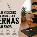 6 ejercicios para fortalecer piernas en casa