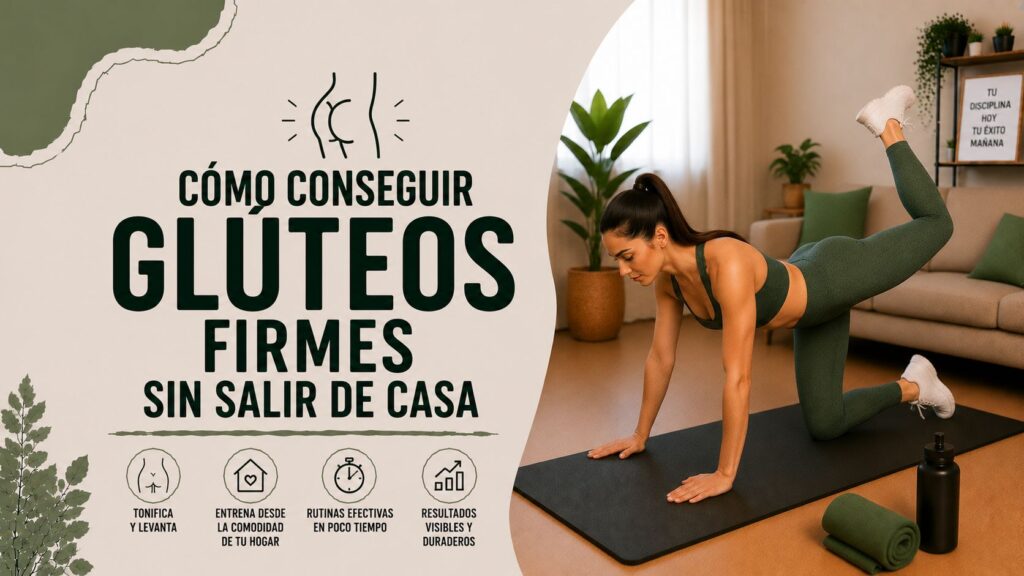 Cómo conseguir glúteos firmes sin salir de casa