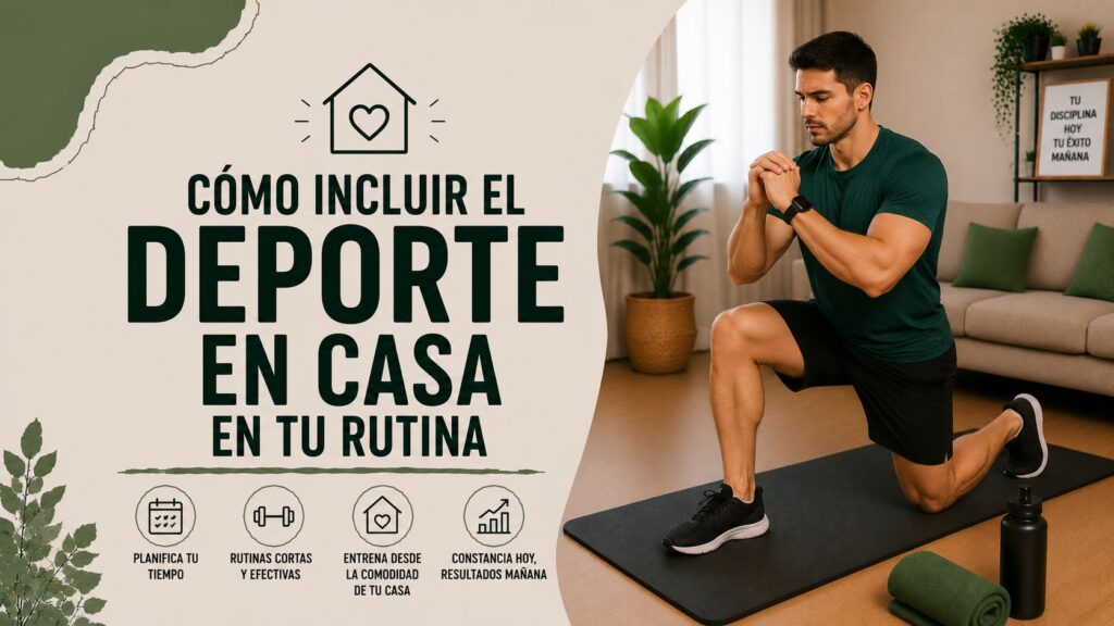 Cómo incluir el deporte en casa en tu rutina