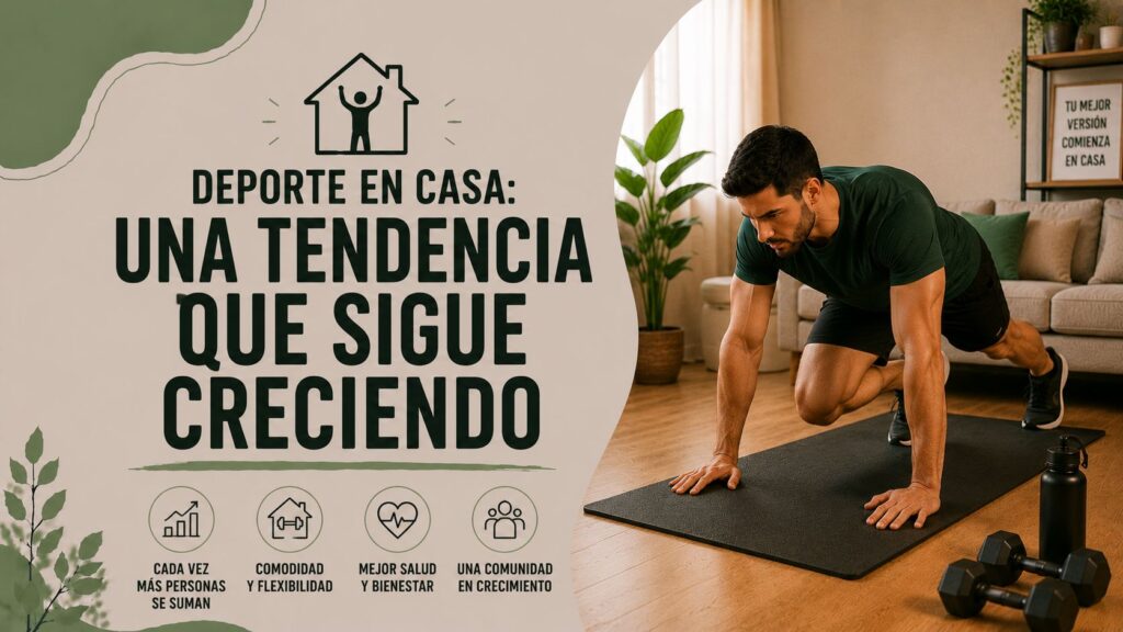 Deporte en casa: una tendencia que sigue creciendo