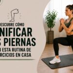 Descubre cómo tonificar tus piernas con esta rutina de ejercicios en casa