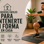 Ejercicios fáciles para mantenerte en forma en casa