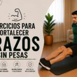 Ejercicios para fortalecer brazos sin pesas