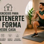 Ejercicios para mantenerte en forma desde casa