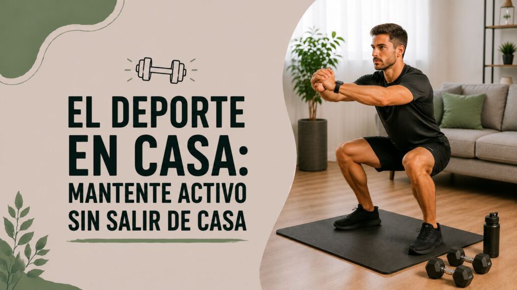 El deporte en casa: mantente activo sin salir de casa