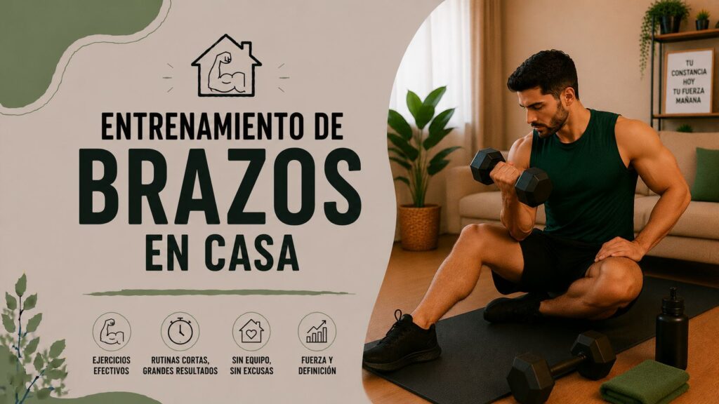 Entrenamiento de brazos en casa