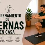 Entrenamiento de piernas en casa