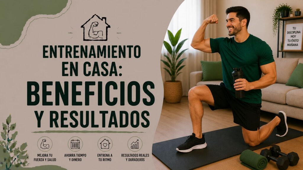 Entrenamiento en casa: beneficios y resultados