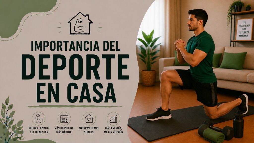 Importancia del deporte en casa