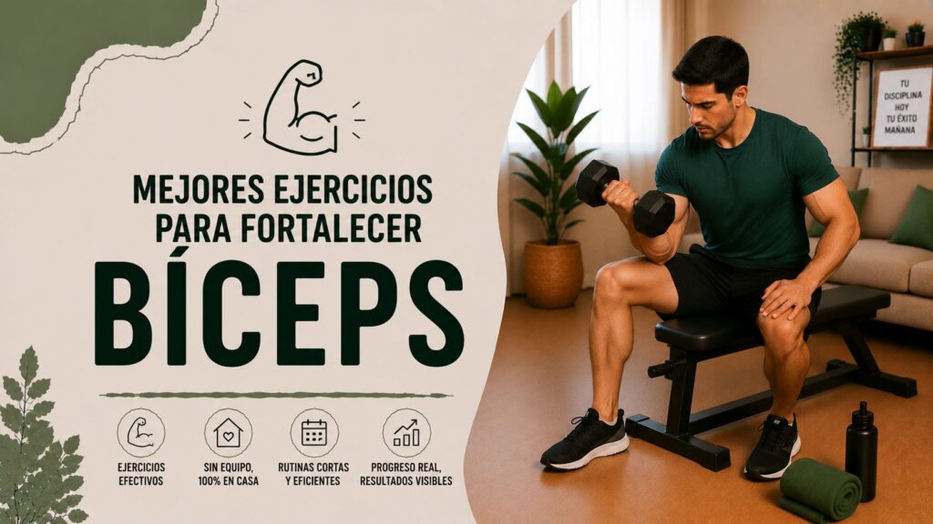 Mejores ejercicios para fortalecer bíceps