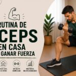 Rutina de bíceps en casa para ganar fuerza