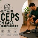 Rutina de bíceps en casa para ganar músculo