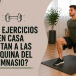 ¿Qué ejercicios en casa imitan a las máquina del gimnasio?