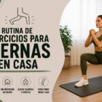 Rutina de ejercicios para piernas en casa