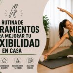 Rutina de estiramientos para mejorar tu flexibilidad en casa