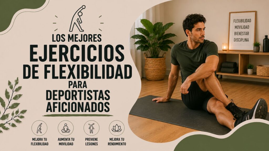 Los mejores ejercicios de flexibilidad para deportistas aficionados