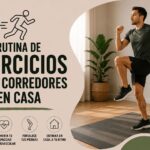Rutina de ejercicios para corredores en casa
