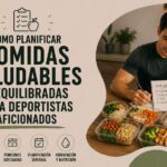 Cómo planificar comidas saludables y equilibradas para deportistas aficionados