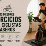 Los mejores ejercicios para ciclistas caseros