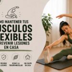 Cómo mantener tus músculos flexibles y prevenir lesiones en casa