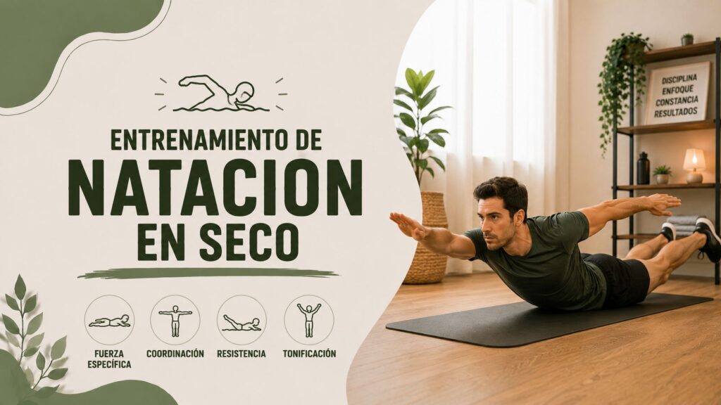 Entrenamiento de natación en seco