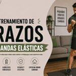 Entrenamiento de brazos con bandas elásticas
