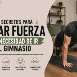 Los secretos para ganar fuerza sin necesidad de ir al gimnasio
